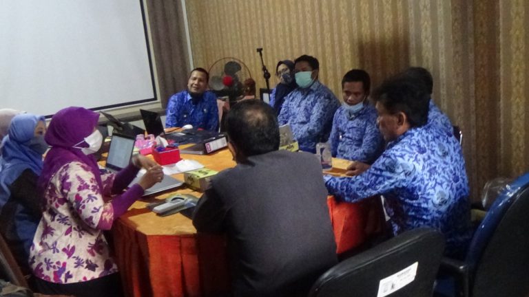Rapat temuan BPK Provinsi Perihal Permintaan Pemaparan